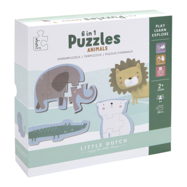 Little Dutch puzzle zvieratá